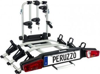 Peruzzo E-Bike Zephyr 3 Bike Rack on Hitch Ball