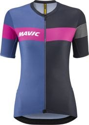 Kurzarm Trikot Women Mavic Ksyrium Pro Blau