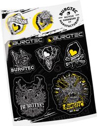 Stickerbogen Burgtec Stamps Stickers 