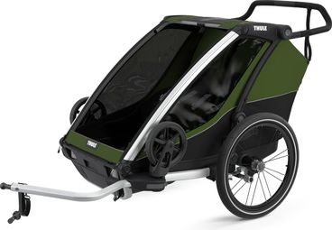 Thule Chariot Cab 2 Childrens Trailer Cypress Green