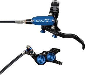 HOPE-Tech 4 EVO GR4 - Zonder Rotor - Zwart/Blauw - L/H