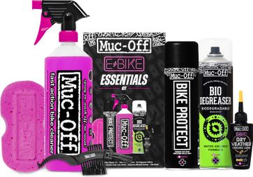 Muc-Off Ebike Essentials Kit Clean Protect & Lube