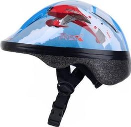 Casque vélo enfant - Casque sport enfant bleu blanc - XS 44/48cm