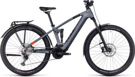 Cube Stereo Hybrid 120 Pro 750 Allroad Electric Full Suspension MTB Shimano Deore 12S 750 Wh 27.5'' Flash Grey 2023