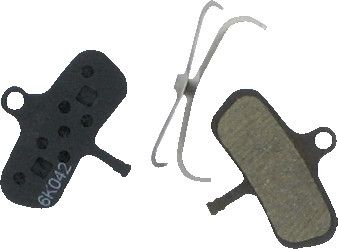 Avid Code Disc Brake Pads - Organic / Steel Back Plate