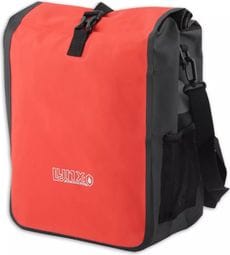 Panier simple pour vélo Valley 18L - Rouge