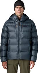 Patagonia Fitz Roy Down Hoody Daunenjacke für Herren, blau