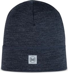 Buff Merino Lightweight Beanie Solid Blue