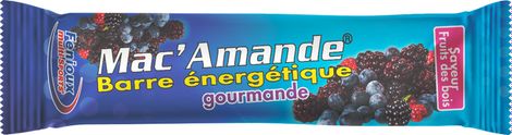 Barre énergétique gourmande Fenioux Multi-Sports Mac'Amande Fruits des bois - 27g