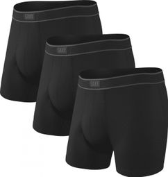 Saxx Daytripper Black Boxer 3-Pack