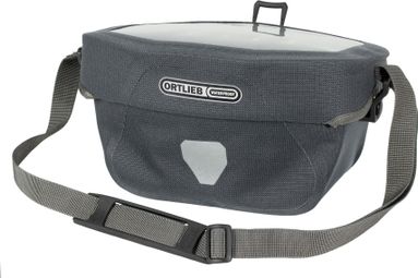 Ortlieb Ultimate Six Urban Handlebar Bag 5L Grey Pepper