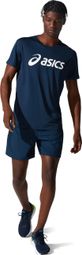 Asics Core Run Short Sleeve Jersey Blue White Men's