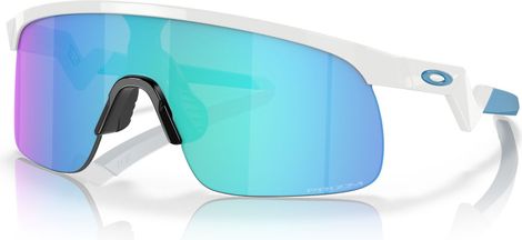 Lunettes Enfant Oakley Resistor Polished White / Prizm Sapphire / Réf : OJ9010-0723