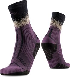 Chaussettes X-Socks Trailrun Terraskin Perform Crew Violet/Noir