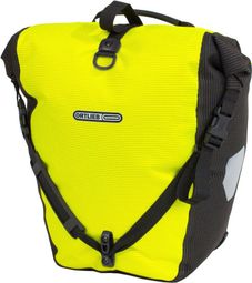 Borsa per bici Ortlieb Back Roller 20L alta visibilità nero giallo riflesso nero