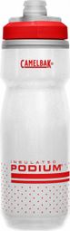 Camelbak Podium Chill 0.6L White / Red Insulated Bottle