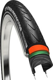 CST Pneu extérieur Platinum Protector 28 x 1.50 Noir avec lignes réfléchissantes
