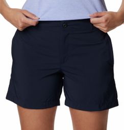 Short de Randonnée Femme Columbia Silver Ridge Utility Bleu Foncé