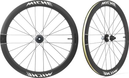 Paire de Roues Miche Kleos RD 50 700 mm | 12x100 - 12x142 mm | Center Lock | Team Edition