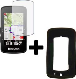 Pack protection Bryton Rider 750 SE avec coque silicone + film de protection écran