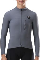 LeBram Training Grey Women's Long Sleeve Thermal Jersey