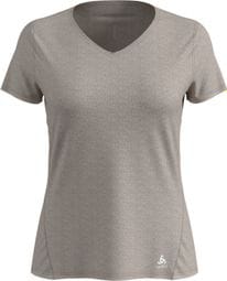 Lou Linencool Short Sleeve Shirt Odlo Grey Women