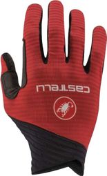 Castelli CW 6.1 Guantes Largos Ilimitados Rojo