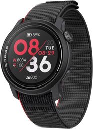 Reloj GPS Coros Pace 3 Nylon Tinta Negra