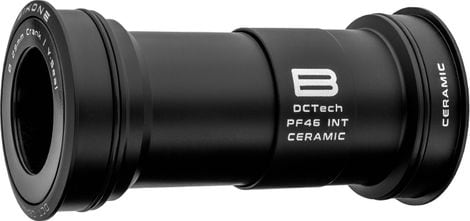 Boîtier de Pédalier Bikone DCTech PF46 Internal (BB386/392 EVO) Ceramic pour Sram DUB Noir