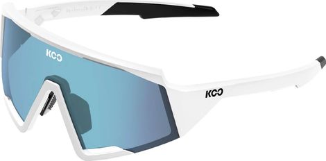 Sportbrille Koo Spectro Photochromic White L.Turquoise