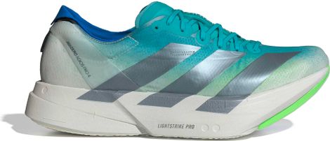 Adidas Adizero Adios Pro 4 hardloopschoenen blauw/groen heren