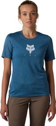 Fox Ranger TruDri Women's Slate Blue Short Sleeve Jersey