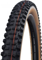 Pneu Schwalbe hans dampf 29x2.35 hs491 evo super trail addix soft tubeless souple noir/marron 60-622