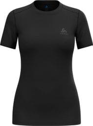 Odlo Vrouwen Merino 160 Natural Technisch T-shirt Zwart
