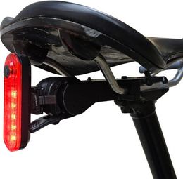 Support de feu arrière pour rails de selle – Compatible VTT  Enduro  Gravel (PETG 3D)