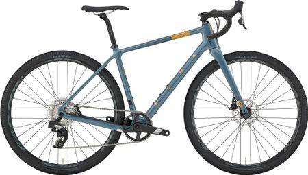 Bicicleta de gravel Kona Libre CR Sram Apex XPLR AXS 12V 700 mm azul/dorado 2026