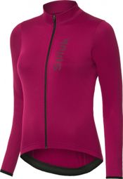 Spiuk Anatomic Women's Long Sleeve Jersey Bordeaux