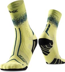 X-Socks Trailrun Terraskin Perform Crew Socken Gelb/Grün