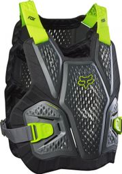 Gilet Fox Raceframe Impact Grigio/Verde fluorescente