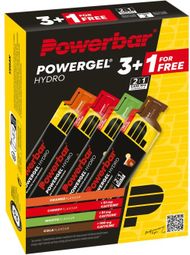 PowerBar Hydro Energy Gel Pack: Cherry/Cola/Mojito/Orange