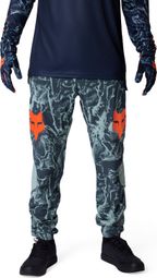 Fox Ranger Image Print Blue Men's Pants