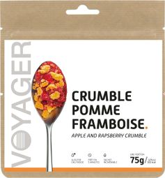 Repas Lyophilisé Voyager Crumble Pomme / Framboise 75g