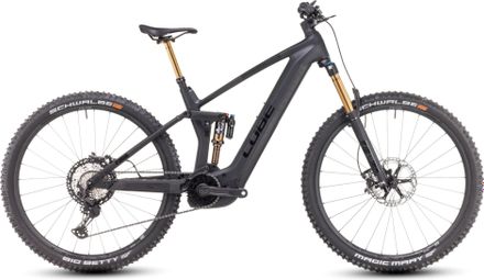 Cube Stereo Hybrid 140 HPC Actionteam 750 Electric Full Suspension MTB Shimano XT 12S 750 Wh 29'' Carbon Grey Black 2024