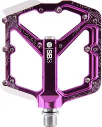 Paire de Pédales Plates SB3 Spectrum Violet