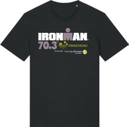 Ironman 70.3 Kraichgau Kurzarm T-Shirt Schwarz Herren