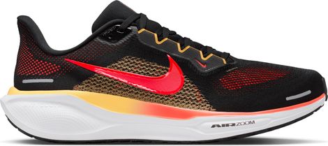 Nike Pegasus 41 hardloopschoenen zwart/rood/goud heren