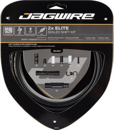 Kit Câbles et Gaine Jagwire 2x Elite Sealed Shift Kit Noir