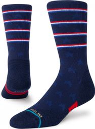 Stance Independence Crew Socks Blue