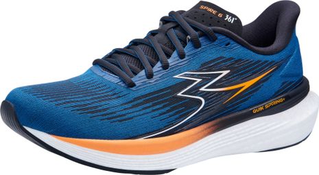 Chaussures de running 361-Spire 6 (2E) Peacock Blue/Magma O