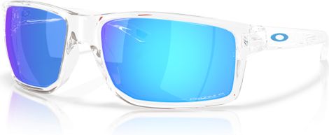 Lunettes Oakley Gibston XL Clear / Prizm Sapphire Polarized / Ref : OO9470-0562